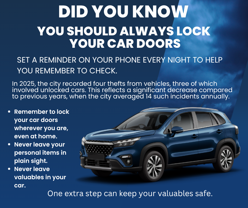 Lock Your Car Doors